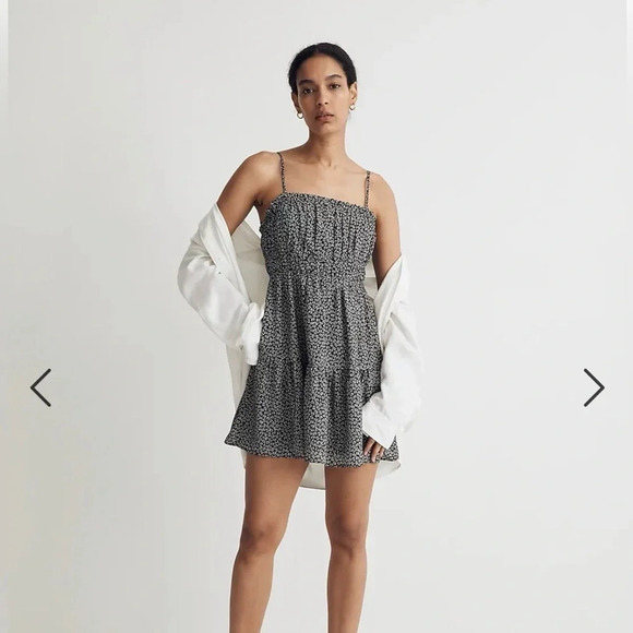 Madewell Dresses & Skirts - NWT Madewell 
Sophia cami tiered mini dress
Size 12